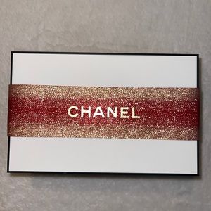 Chanel box with ribbon